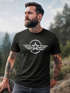 Neverless® Herren T-Shirt Airforce Aufdruck Emblem Fashion Streetstylepreview