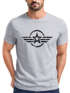 Neverless® Herren T-Shirt Airforce Aufdruck Emblem Fashion Streetstylepreview