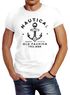 Neverless® Herren T-Shirt Anker Motiv Schriftzug Nautical Old Fashion Retro Design Fashion Streetstylepreview