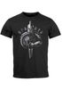 Neverless® Herren T-Shirt Aufdruck Sparta Spartaner-helm Krieger Warrior Schwert Schild Löwe Fashion Streetstylepreview
