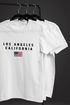 Neverless® Herren T-Shirt Bedruckt Schriftzug California Los Angeles USA Amerika Flagge Fashion Streetstylepreview