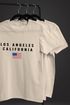 Neverless® Herren T-Shirt Bedruckt Schriftzug California Los Angeles USA Amerika Flagge Fashion Streetstylepreview