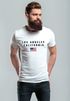 Neverless® Herren T-Shirt Bedruckt Schriftzug California Los Angeles USA Amerika Flagge Fashion Streetstylepreview