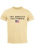Neverless® Herren T-Shirt Bedruckt Schriftzug California Los Angeles USA Amerika Flagge Fashion Streetstylepreview