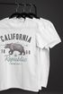 Neverless® Herren T-Shirt California Sommer Summer Golden State USA Bär Bear Bedruckt Aufdruck Print Fashion Streetstyle Neverless®preview