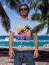 Neverless® Herren T-Shirt California Sommer Summer Golden State USA Bär Bear Bedruckt Aufdruck Print Fashion Streetstyle Neverless®preview