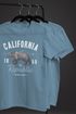 Neverless® Herren T-Shirt California Sommer Summer Golden State USA Bär Bear Bedruckt Aufdruck Print Fashion Streetstyle Neverless®preview