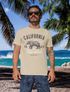 Neverless® Herren T-Shirt California Sommer Summer Golden State USA Bär Bear Bedruckt Aufdruck Print Fashion Streetstyle Neverless®preview