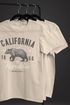 Neverless® Herren T-Shirt California Sommer Summer Golden State USA Bär Bear Bedruckt Aufdruck Print Fashion Streetstyle Neverless®preview