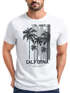 Neverless® Herren T-Shirt Los Angeles California USA Sommer Bedruckt Aufdruck Print Surfing Fashion Streetstylepreview