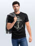 Neverless® Herren T-Shirt Print Aufdruck Anker Kompass Motiv Maritim Meer Fashion Streetstylepreview
