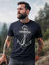 Neverless® Herren T-Shirt Print Aufdruck Anker Kompass Motiv Maritim Meer Fashion Streetstylepreview