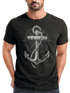 Neverless® Herren T-Shirt Print Aufdruck Anker Kompass Motiv Maritim Meer Fashion Streetstylepreview