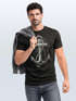 Neverless® Herren T-Shirt Print Aufdruck Anker Kompass Motiv Maritim Meer Fashion Streetstylepreview