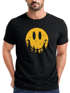 Neverless® Herren T-Shirt Sommer Sonne Outdoor Motiv Lustig Smiling Face Wald Fashion Streetstylepreview