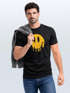 Neverless® Herren T-Shirt Sommer Sonne Outdoor Motiv Lustig Smiling Face Wald Fashion Streetstylepreview
