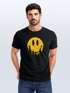 Neverless® Herren T-Shirt Sommer Sonne Outdoor Motiv Lustig Smiling Face Wald Fashion Streetstylepreview