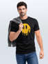 Neverless® Herren T-Shirt Sommer Sonne Outdoor Motiv Lustig Smiling Face Wald Fashion Streetstylepreview