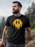 Neverless® Herren T-Shirt Sommer Sonne Outdoor Motiv Lustig Smiling Face Wald Fashion Streetstylepreview
