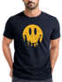 Neverless® Herren T-Shirt Sommer Sonne Outdoor Motiv Lustig Smiling Face Wald Fashion Streetstylepreview