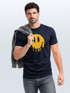 Neverless® Herren T-Shirt Sommer Sonne Outdoor Motiv Lustig Smiling Face Wald Fashion Streetstylepreview