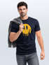Neverless® Herren T-Shirt Sommer Sonne Outdoor Motiv Lustig Smiling Face Wald Fashion Streetstylepreview