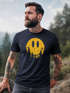 Neverless® Herren T-Shirt Sommer Sonne Outdoor Motiv Lustig Smiling Face Wald Fashion Streetstylepreview