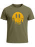Neverless® Herren T-Shirt Sommer Sonne Outdoor Motiv Lustig Smiling Face Wald Fashion Streetstylepreview
