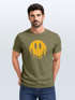 Neverless® Herren T-Shirt Sommer Sonne Outdoor Motiv Lustig Smiling Face Wald Fashion Streetstylepreview