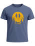 Neverless® Herren T-Shirt Sommer Sonne Outdoor Motiv Lustig Smiling Face Wald Fashion Streetstylepreview