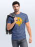 Neverless® Herren T-Shirt Sommer Sonne Outdoor Motiv Lustig Smiling Face Wald Fashion Streetstylepreview