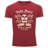 Neverless® Herren T-Shirt Surf-Motiv Totenkopf Palm Beach Vintage Shirtpreview