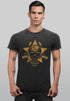 Neverless® Herren T-Shirt Totenkopf Vintage Tattoo Shirt Stay Wild Skull Print Used Look Slim Fitpreview