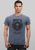 Neverless® Herren T-Shirt Vintage Shirt Printshirt Immortal Skull Vintage Warriors Totenkopf Aufdruck Used Look Slim Fitpreview