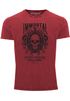Neverless® Herren T-Shirt Vintage Shirt Printshirt Immortal Skull Vintage Warriors Totenkopf Aufdruck Used Look Slim Fitpreview