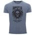 Neverless® Herren T-Shirt Vintage Shirt Printshirt Immortal Skull Vintage Warriors Totenkopf Aufdruck Used Look Slim Fitpreview