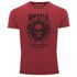 Neverless® Herren T-Shirt Vintage Shirt Printshirt Immortal Skull Vintage Warriors Totenkopf Aufdruck Used Look Slim Fitpreview