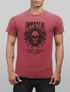 Neverless® Herren T-Shirt Vintage Shirt Printshirt Immortal Skull Vintage Warriors Totenkopf Aufdruck Used Look Slim Fitpreview