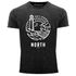 Neverless® Herren T-Shirt Vintage Shirt Printshirt Logo Outline Art maritim Leuchtturm Welle Used Look Slim Fitpreview
