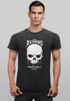 Neverless® Herren T-Shirt Vintage Shirt Printshirt  Skull Death and Bones Totenkopf Club Outfit Used Look Slim Fitpreview