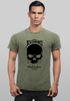 Neverless® Herren T-Shirt Vintage Shirt Printshirt  Skull Death and Bones Totenkopf Club Outfit Used Look Slim Fitpreview