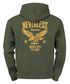 Neverless® Hoodie Backprint Herren Adler Eagle Print Retro Design Rückenaufdruck Kapuzenpullover Männer Fashion Neverless®preview