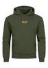 Neverless® Hoodie Backprint Herren Adler Eagle Print Retro Design Rückenaufdruck Kapuzenpullover Männer Fashion Neverless®preview