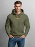 Neverless® Hoodie Backprint Herren Adler Eagle Print Retro Design Rückenaufdruck Kapuzenpullover Männer Fashion Neverless®preview