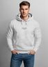 Neverless® Hoodie Backprint Herren Michelangelo Hände Line-Art-Print Kunst Philosophie Rückenaufdruck Männer Fashion Neverless®preview