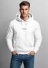 Neverless® Hoodie Backprint Herren Michelangelo Hände Line-Art-Print Kunst Philosophie Rückenaufdruck Männer Fashion Neverless®preview