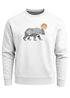  Neverless® Sweatshirt Polygon Bär Mond Outdoor Wandern Natur Print Aufdruck Fashion Streetstylepreview
