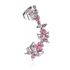 Ohrstecker Ohrklemme Ohrring Helix Cartilage Ear Cuff Schmetterling Blume Zirkoniapreview