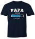 Papa 2018 Loading Shirt Herren T-Shirt Moonworks®preview