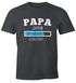 Papa 2018 Loading Shirt Herren T-Shirt Moonworks®preview